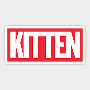 Kitten Sticker